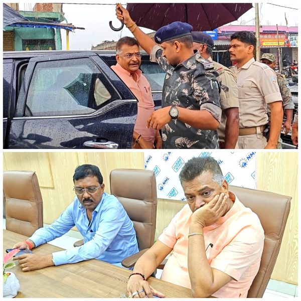 बेलतू झंडा विवाद: सांसद मनीष जायसवाल और विधायक रोशन लाल चौधरी को पुलिस ने किया नजरबंद, धारा 144 का हवाला